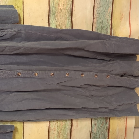 LL Bean Size 8 Women's Tall Button up Dress - Picture 2 of 4